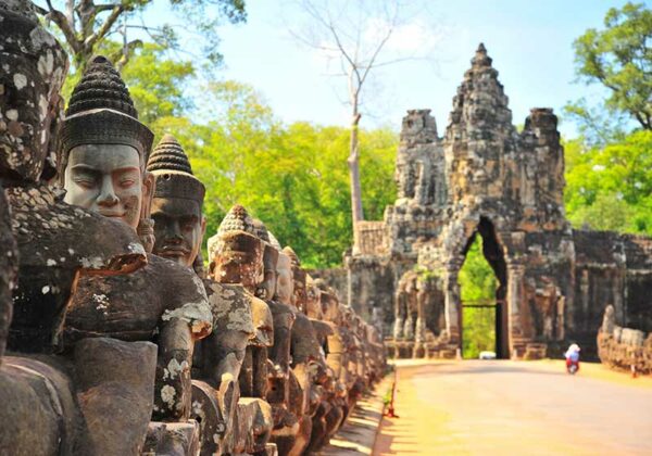 Cambodia Stone Gate of Angkor Thom
