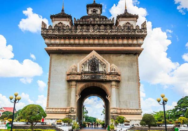 Laos Vientiane Victory Gate