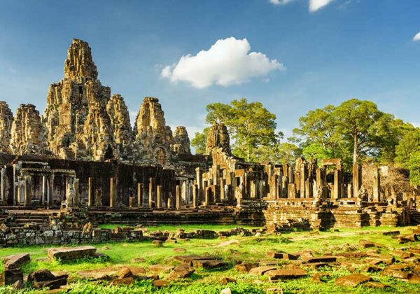 Cambodia Angkor Thom Center of Siem reab