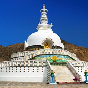 Tall Shanti Stupa Leh