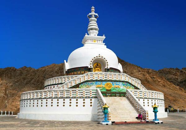 Tall Shanti Stupa Leh