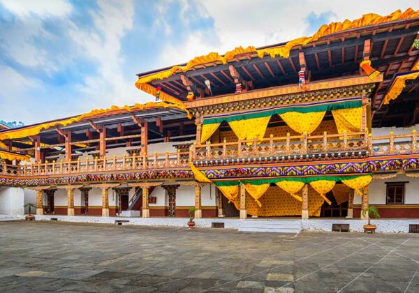 The art of temple at Bhutan